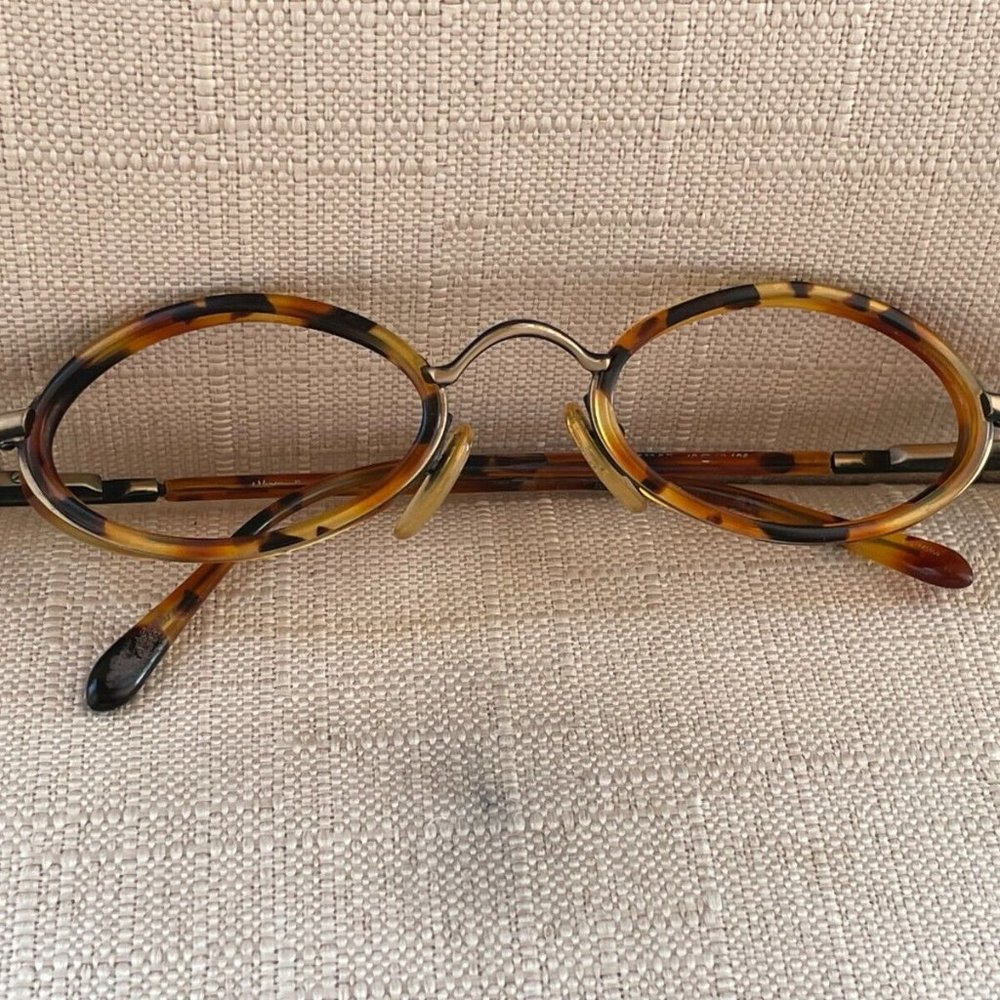 Fossil Vintage Glasses Frame Brown Tortoise/Black Glasses Frame - Picture 3 of 12